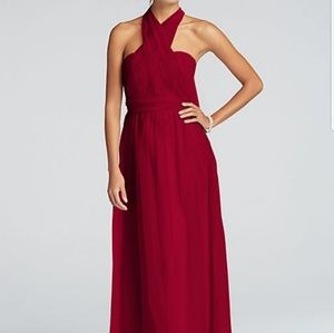 David's Bridal Versa Dress in Apple